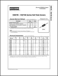 Click here to download 1N957B Datasheet