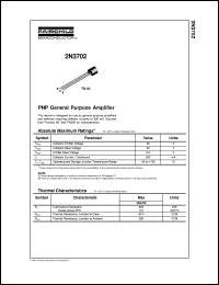 Click here to download 2N3702 Datasheet