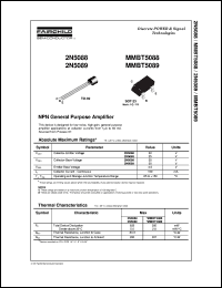 Click here to download 2N5089 Datasheet