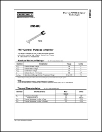 Click here to download 2N5400 Datasheet