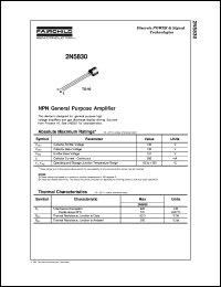 Click here to download 2N5830 Datasheet