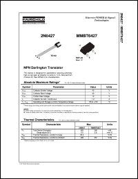 Click here to download 2N6427 Datasheet