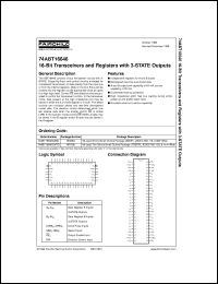 Click here to download 74ABT16646CSSC Datasheet