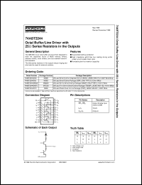 Click here to download 74ABT2244CMSA Datasheet