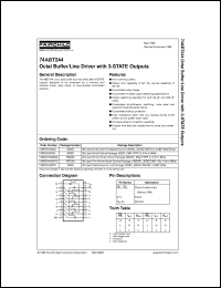 Click here to download 74ABT244CMTC Datasheet