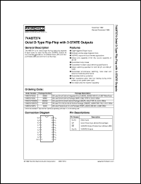 Click here to download 74ABT374CMSA Datasheet