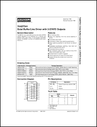 Click here to download 74ABT541CSCX Datasheet