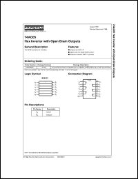 Click here to download 74AC05 Datasheet