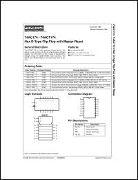 Click here to download 74AC174SC Datasheet