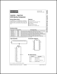 Click here to download 74AC521SCX Datasheet