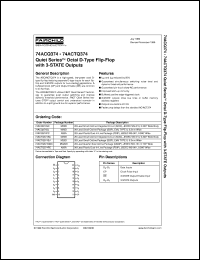 Click here to download 74ACQ374SCX Datasheet