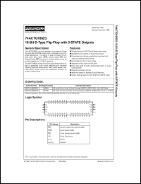 Click here to download 74ACTQ18823SSC Datasheet