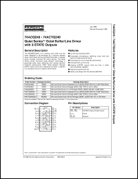 Click here to download 74ACTQ240 Datasheet