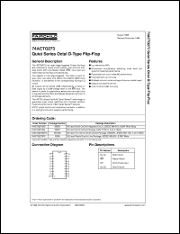 Click here to download 74ACTQ273SC Datasheet