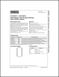 Click here to download 74ACTQ574CW Datasheet