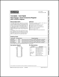 Click here to download 74ACTQ646SPC Datasheet