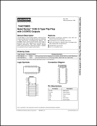 Click here to download 74ACTQ823SCX Datasheet