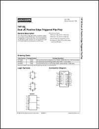 Click here to download 74F109SJ Datasheet