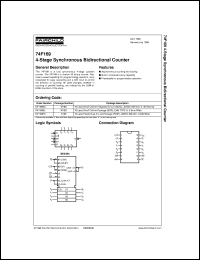 Click here to download 74F169PC Datasheet