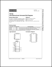 Click here to download 74F194SCX Datasheet