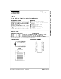 Click here to download 74F377PC Datasheet