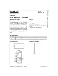 Click here to download 74F524CW Datasheet