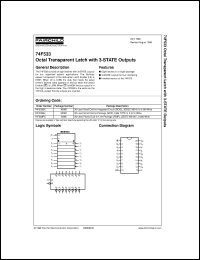 Click here to download 74F533SJ Datasheet