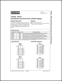 Click here to download 74F540PC Datasheet
