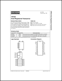 Click here to download 74F544MSA Datasheet