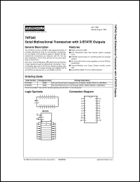 Click here to download 74F545 Datasheet