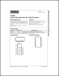 Click here to download 74F564SJ Datasheet