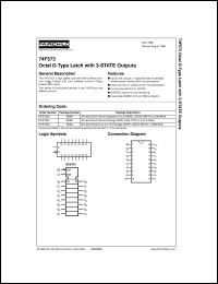 Click here to download 74F573SJ Datasheet