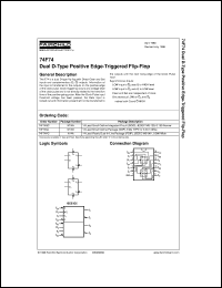 Click here to download 74F74 Datasheet