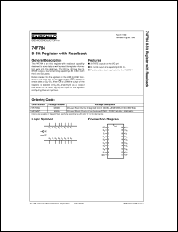 Click here to download 74F794SCX Datasheet
