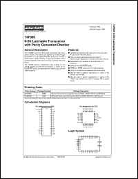 Click here to download 74F899SC Datasheet