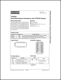 Click here to download 74FR245SJ Datasheet