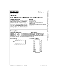 Click here to download 74FR9245SPC Datasheet