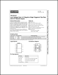 Click here to download 74LCX112MTCX Datasheet
