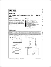 Click here to download 74LCX157MTC Datasheet