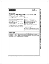 Click here to download 74LCX16500MEAX Datasheet