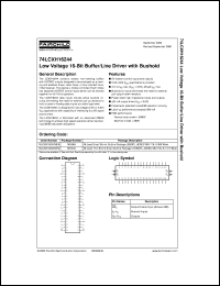 Click here to download 74LCXH16244MTDX Datasheet