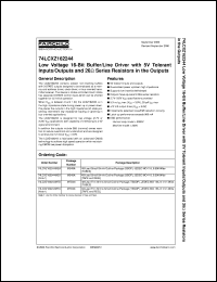 Click here to download 74LCXZ162244 Datasheet