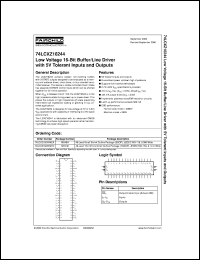 Click here to download 74LCXZ16244MTD Datasheet