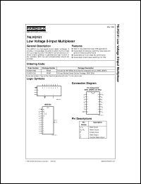 Click here to download 74LVQ151 Datasheet