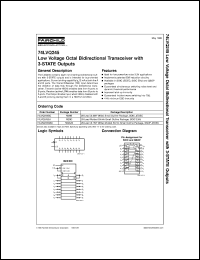 Click here to download 74LVQ245QSCX Datasheet