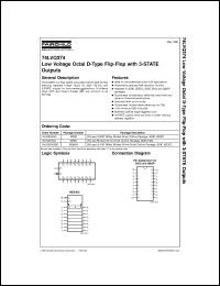 Click here to download 74LVQ374SCX Datasheet