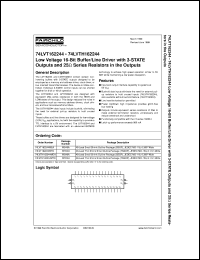 Click here to download 74LVT162244MTDX Datasheet