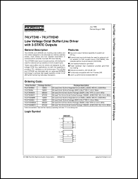 Click here to download 74LVT240MTC Datasheet