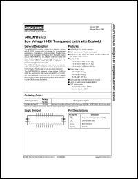 Click here to download 74VCXH16373MTDX Datasheet