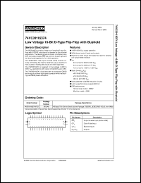 Click here to download 74ALVCH16374MTD Datasheet